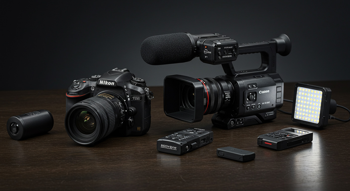camara y filamdora profesional