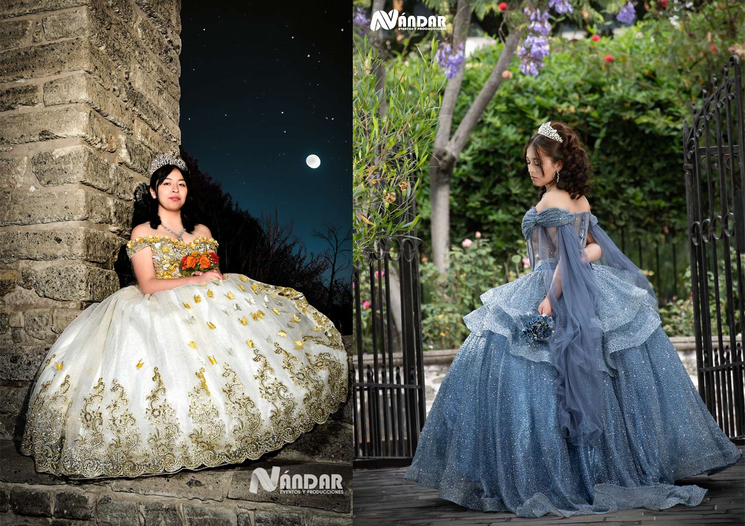 Quinceaños dos chicas en su sesion